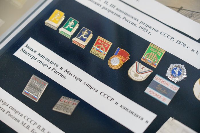 Выставка о развитии конькобежного спорта в Конькобежном центре «Коломна»