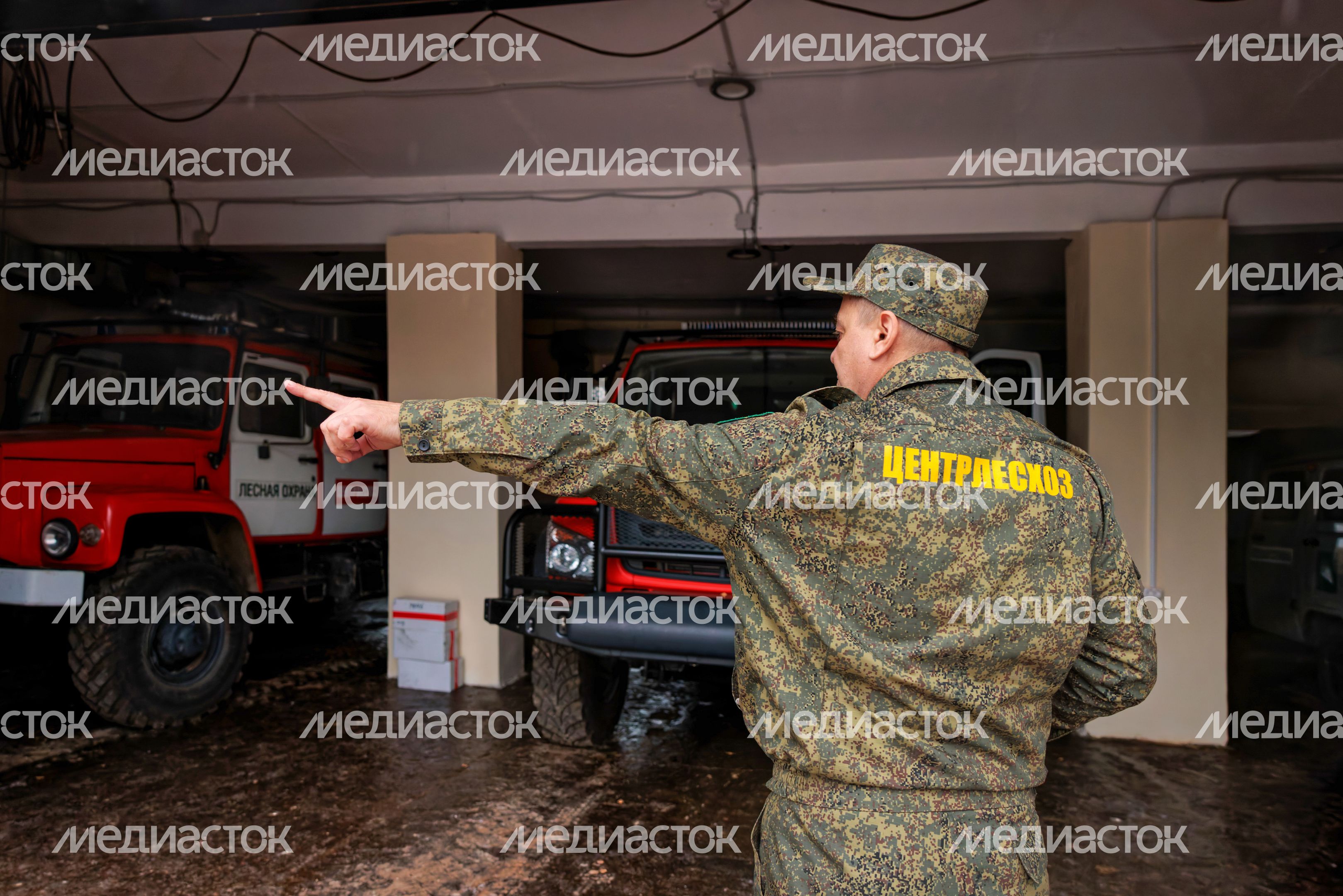 Лесопожарная станция «Чехов» после капремонта Лесопожарная станция «Чехов» после капремонта
