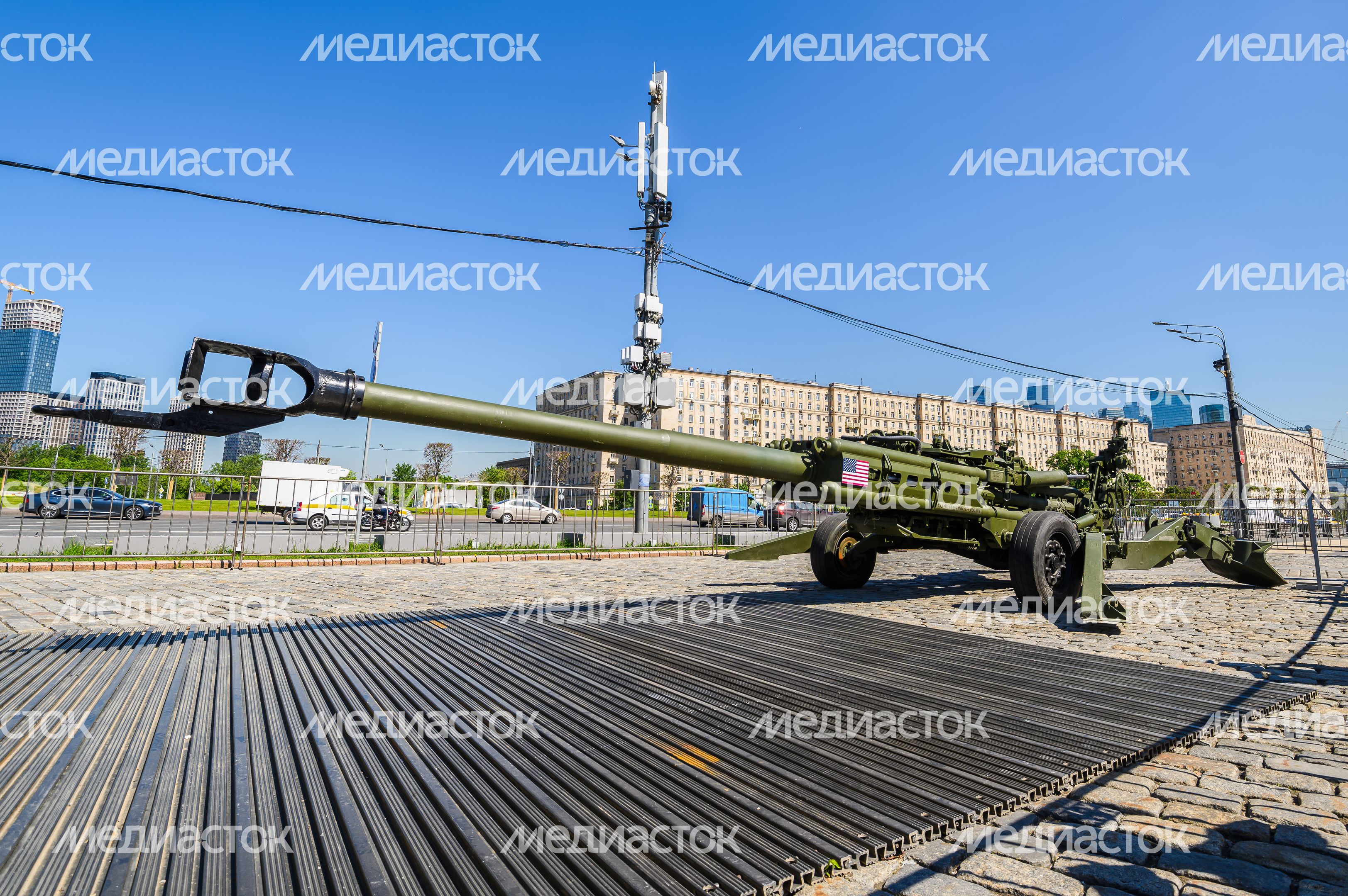Выставка вооружения в Парке Победы, посвященная СВО