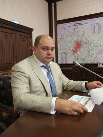 Заместитель министра строительного комплекса МО Алексей Смирнов
