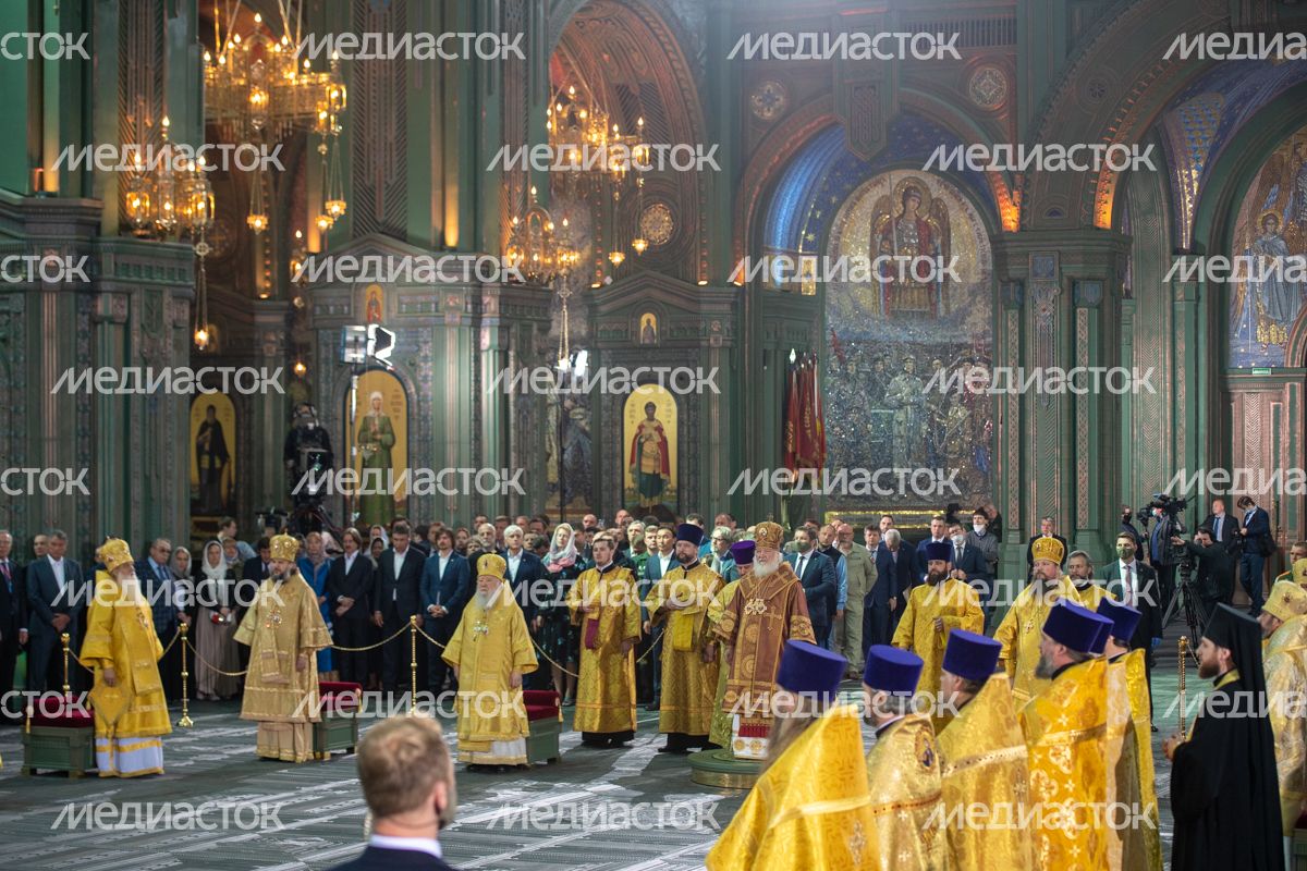Торжественная церемония освящения Главного храма Вооружённых Сил Российской Федерации