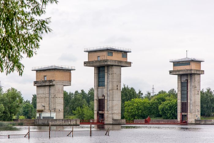 Андреевская плотина в Лыткарино