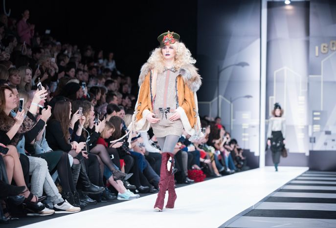 Mercedes-Benz Fashion Week в Москве, март 2018