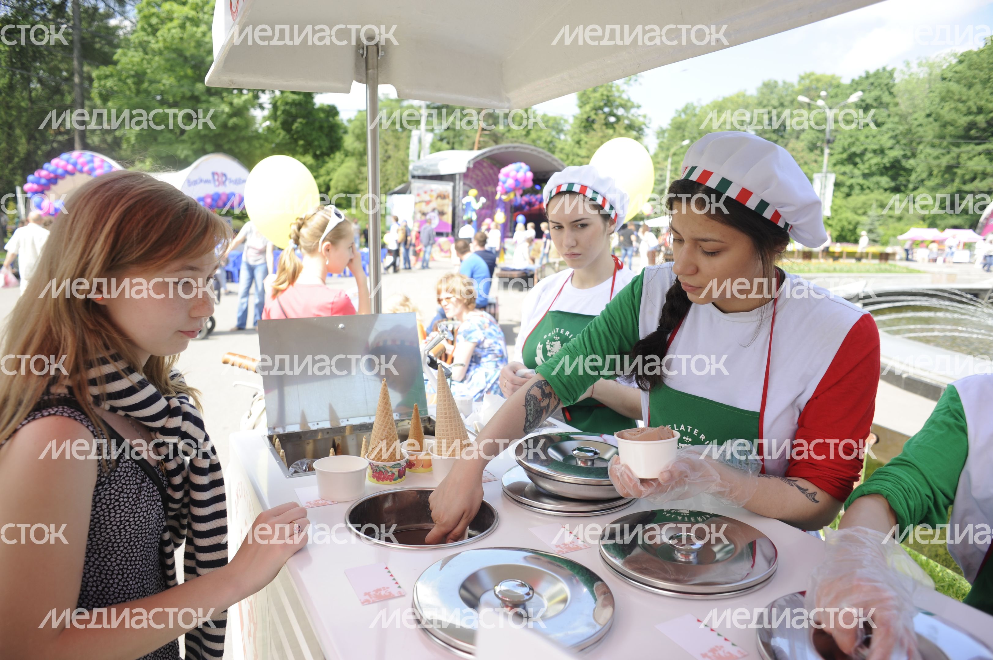 Праздник мороженого в парке «Сокольники»