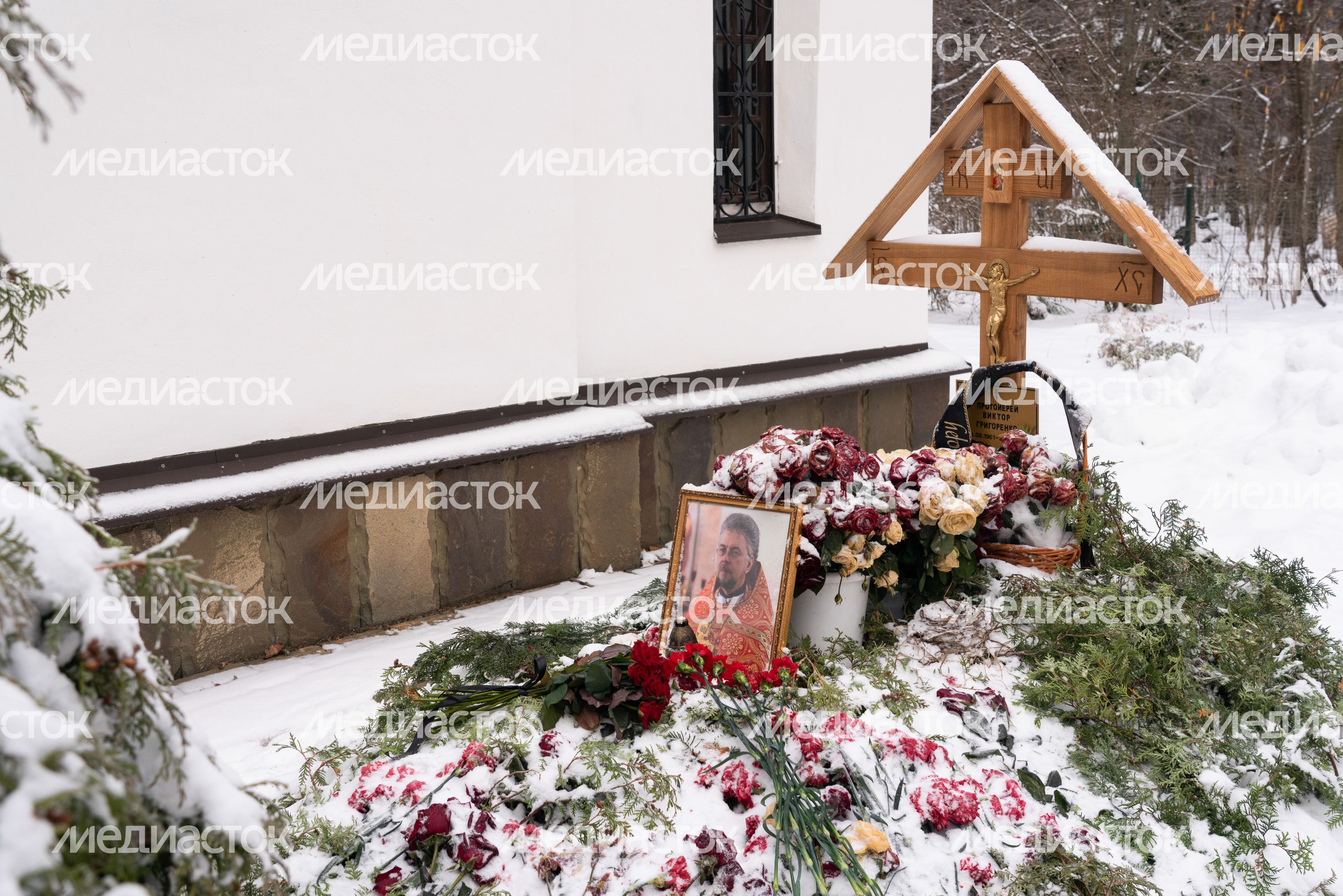 Сергиев Посад. Церковный комплекс на месте убиения А. Меня Сергиев Посад. Церковный комплекс на месте убиения А. Меня