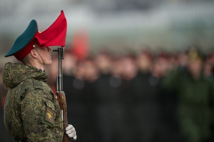 Репетиция Парада Победы в Алабино