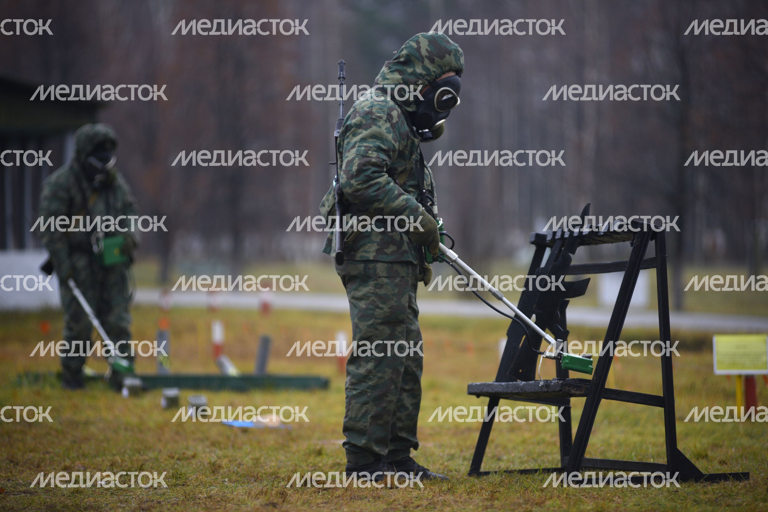 Учение по ликвидации последствий чрезвычайной ситуации химического и биологического характера