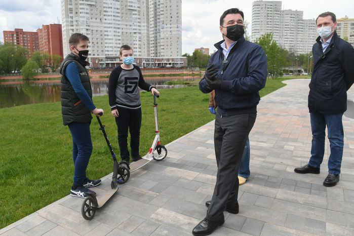 Рабочий визит губернатора Подмосковья в Пушкинский городской округ