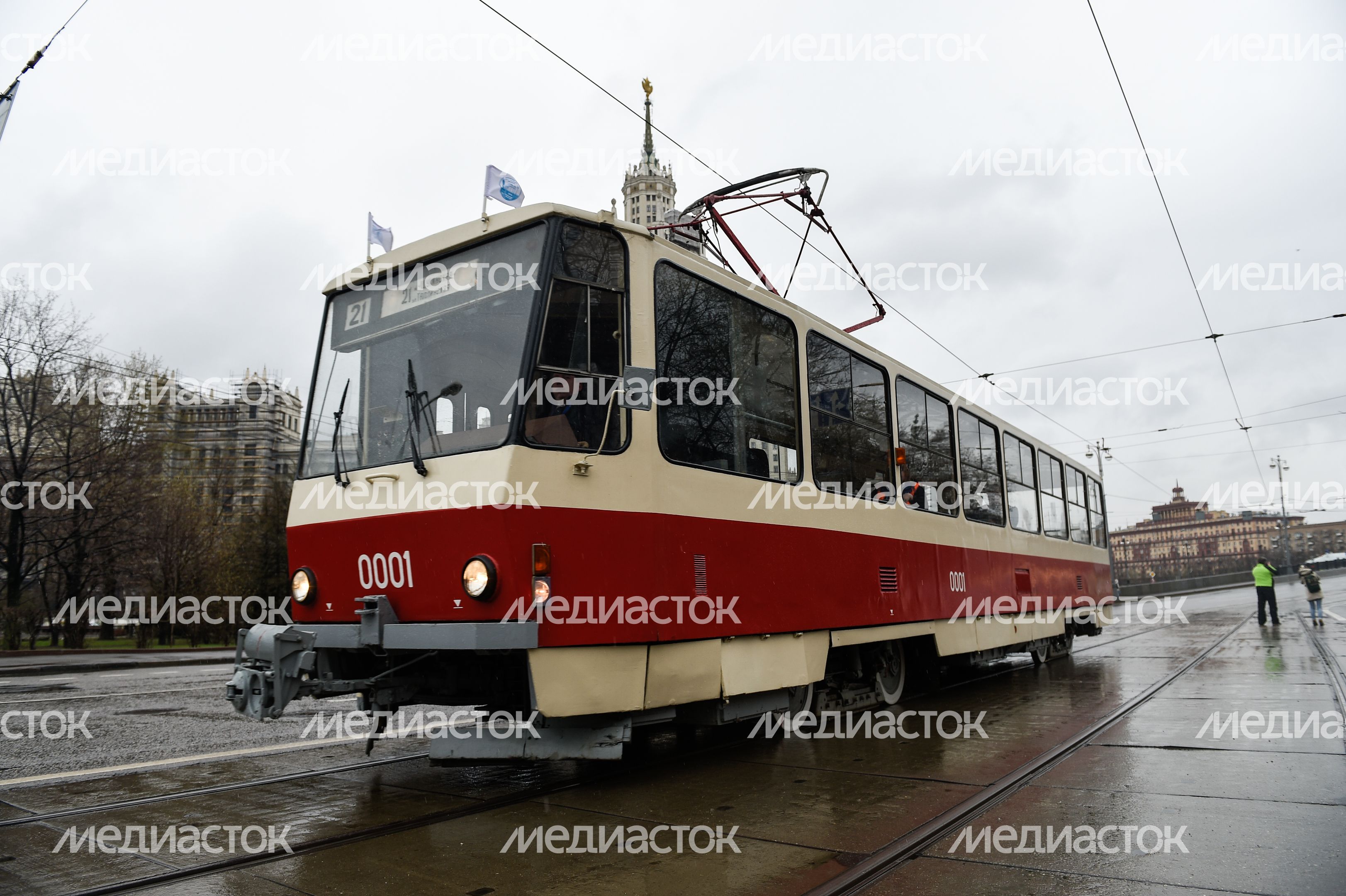 Праздник трамвая в Москве