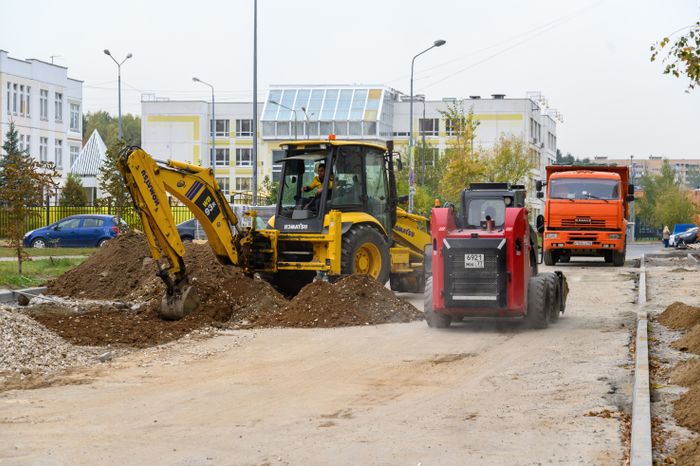 Благоустройство двора в Балашихе на улице Свердлова