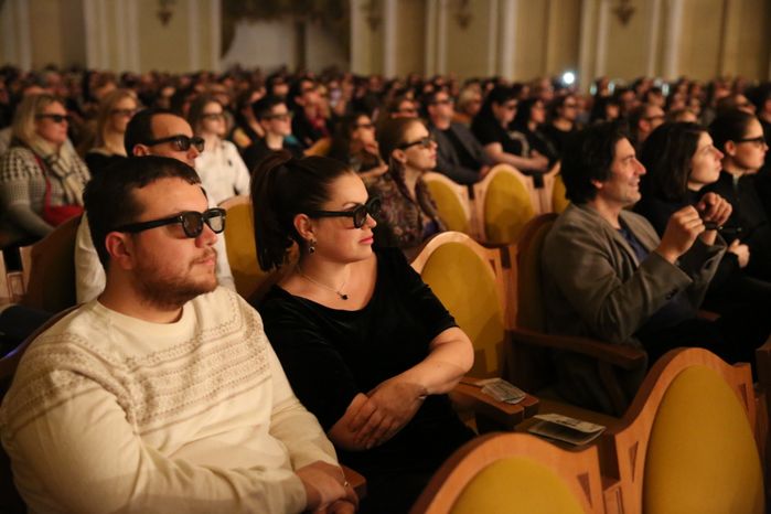 Концерт классической музыки с 3D визуализацией в Московской консерватории