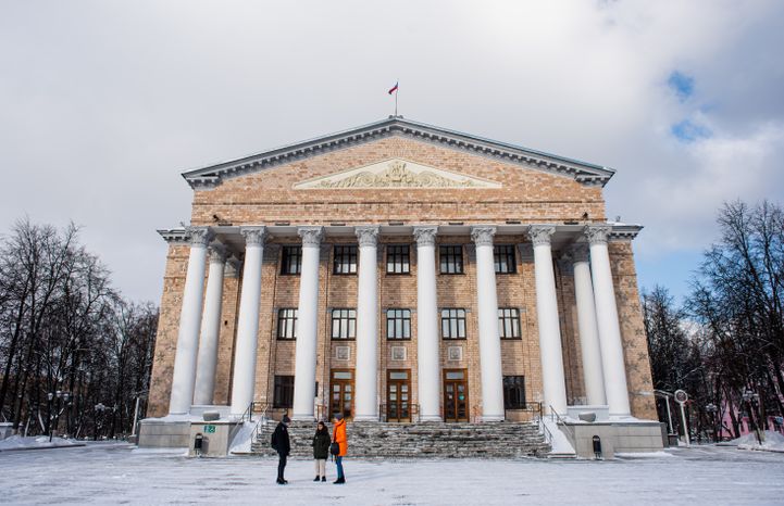 Зимние виды города Жуковский