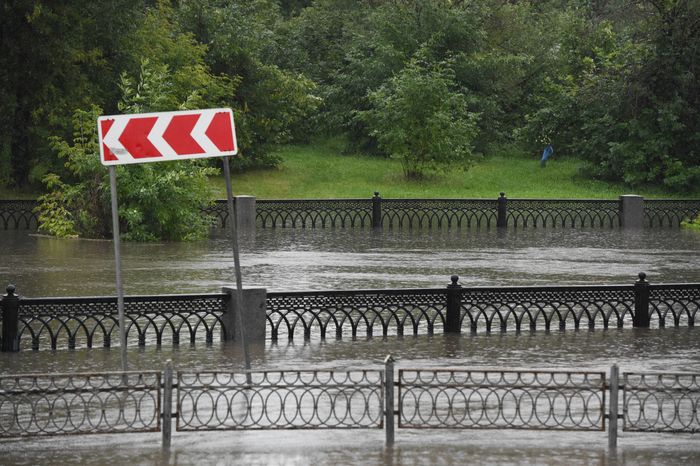Затопление в Москве