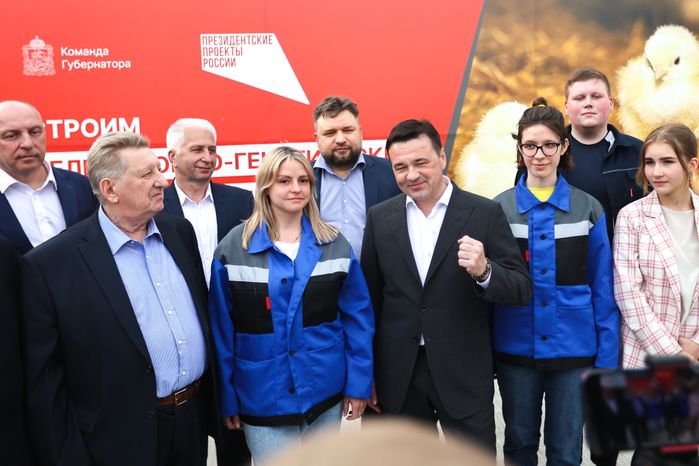 Закладка камня в строительство Селекционно-генетического центра "Смена"