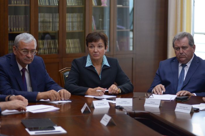 А. Воробьев провел совещание с руководящим составом Мособлдумы