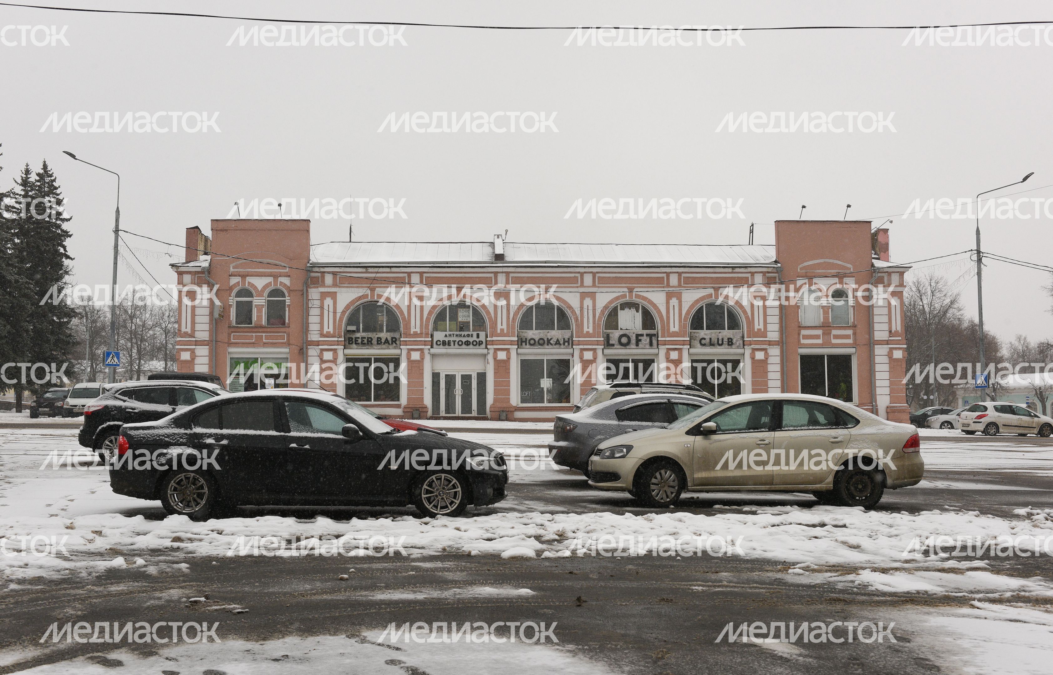 Виды города Серпухов зимой