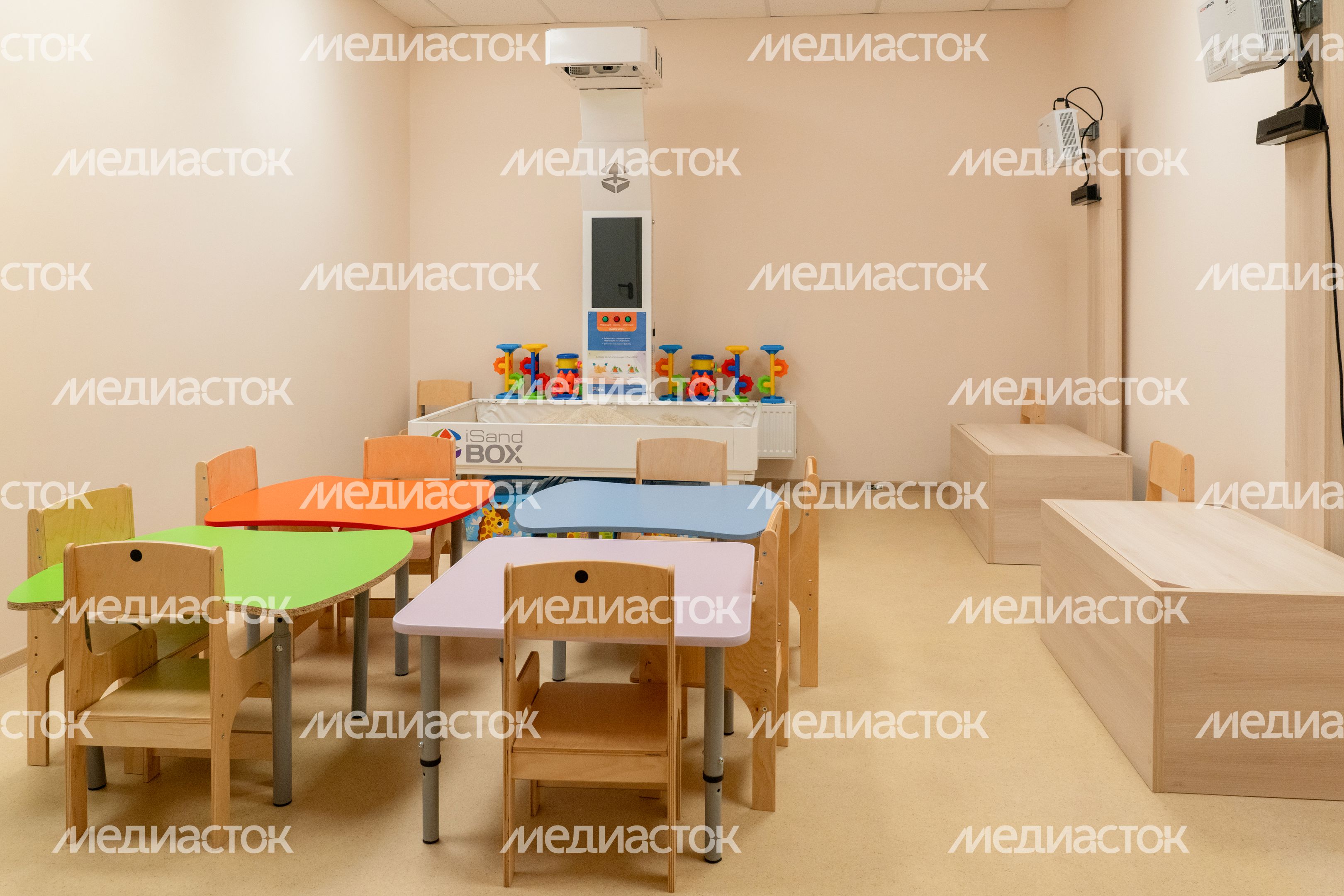Игровая комната в новом детском саду «Карамелька» в ЖК «Ильинойс» Красногорска Игровая комната в новом детском саду «Карамелька» в ЖК «Ильинойс» Красногорска
