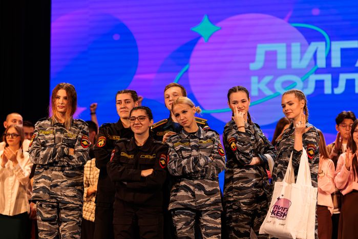 Награждение победителей Кубка колледжей КВН Московской области в Балашихе