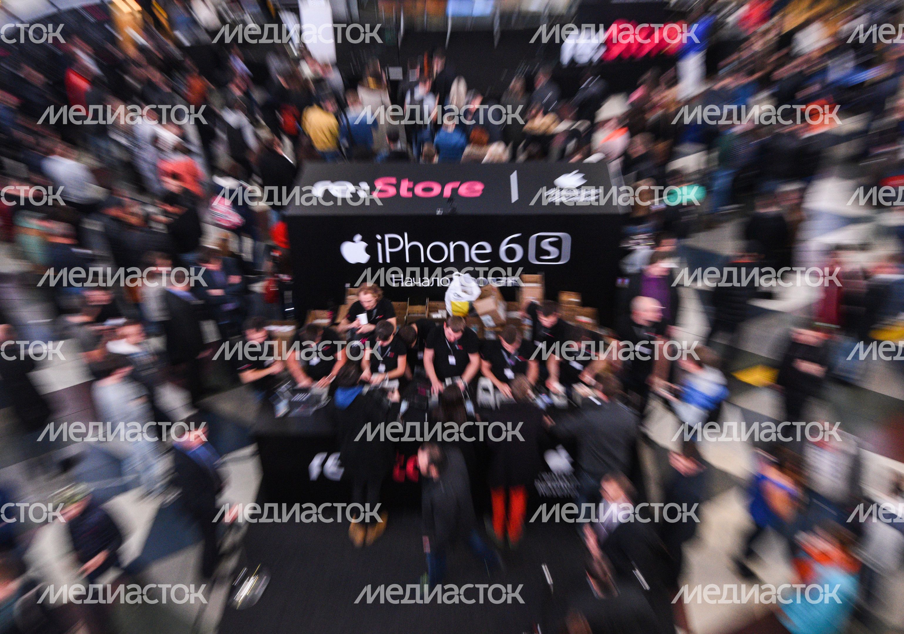 Cтарт продаж iPhone 6s в Москве