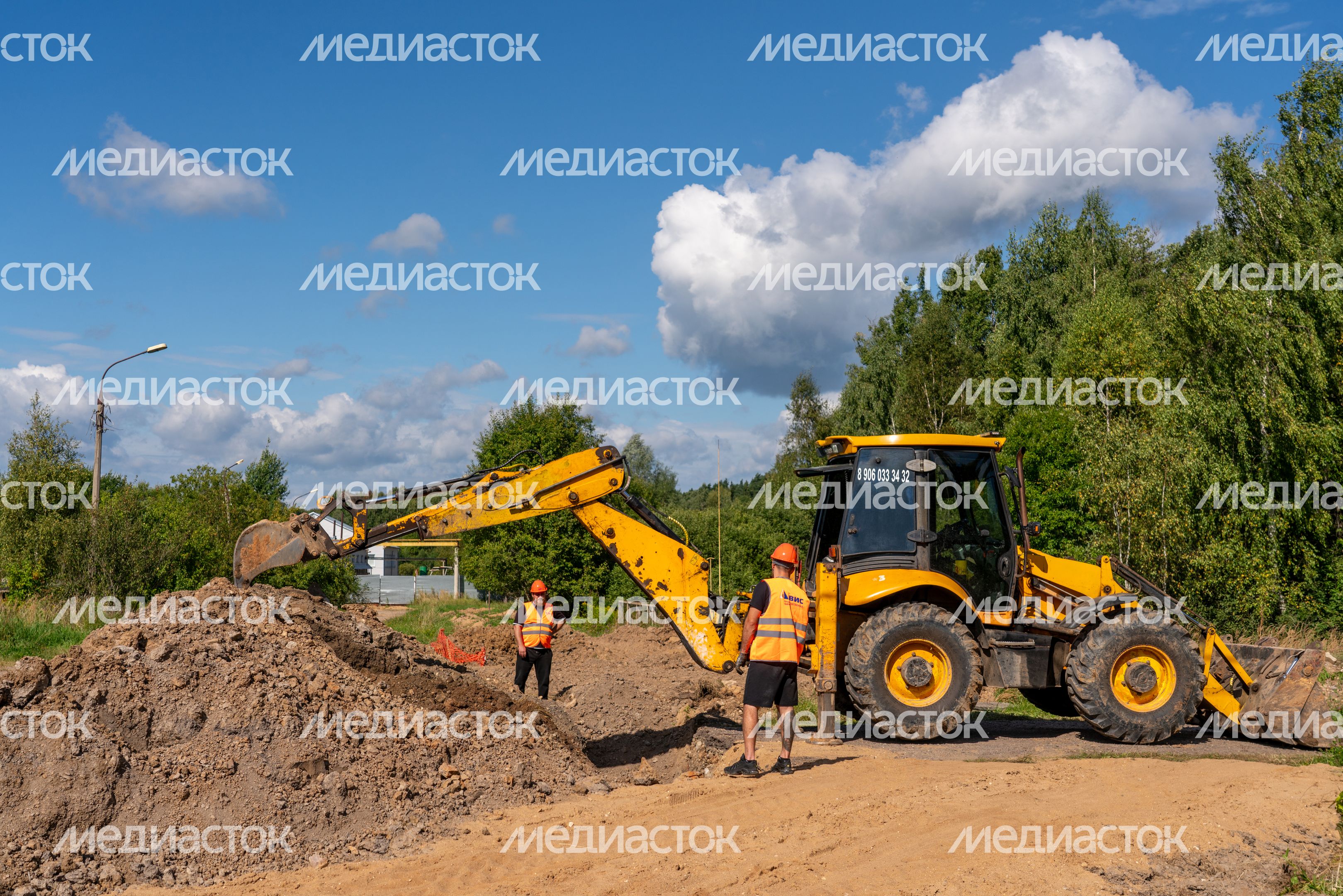 Ремонт трубопровода холодного водоснабжения в поселке Бородинское Поле Можайского округа Ремонт трубопровода холодного водоснабжения в поселке Бородинское Поле Можайского округа