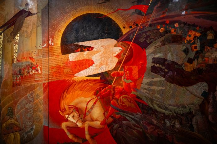 Выставка «Лаки. Большая история в миниатюре: Федоскино, Палех, Мстера и Холуй» в музее «Новый Иерусалим» Истры