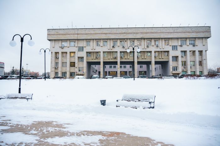 Люберцы. Центральный парк. Зима