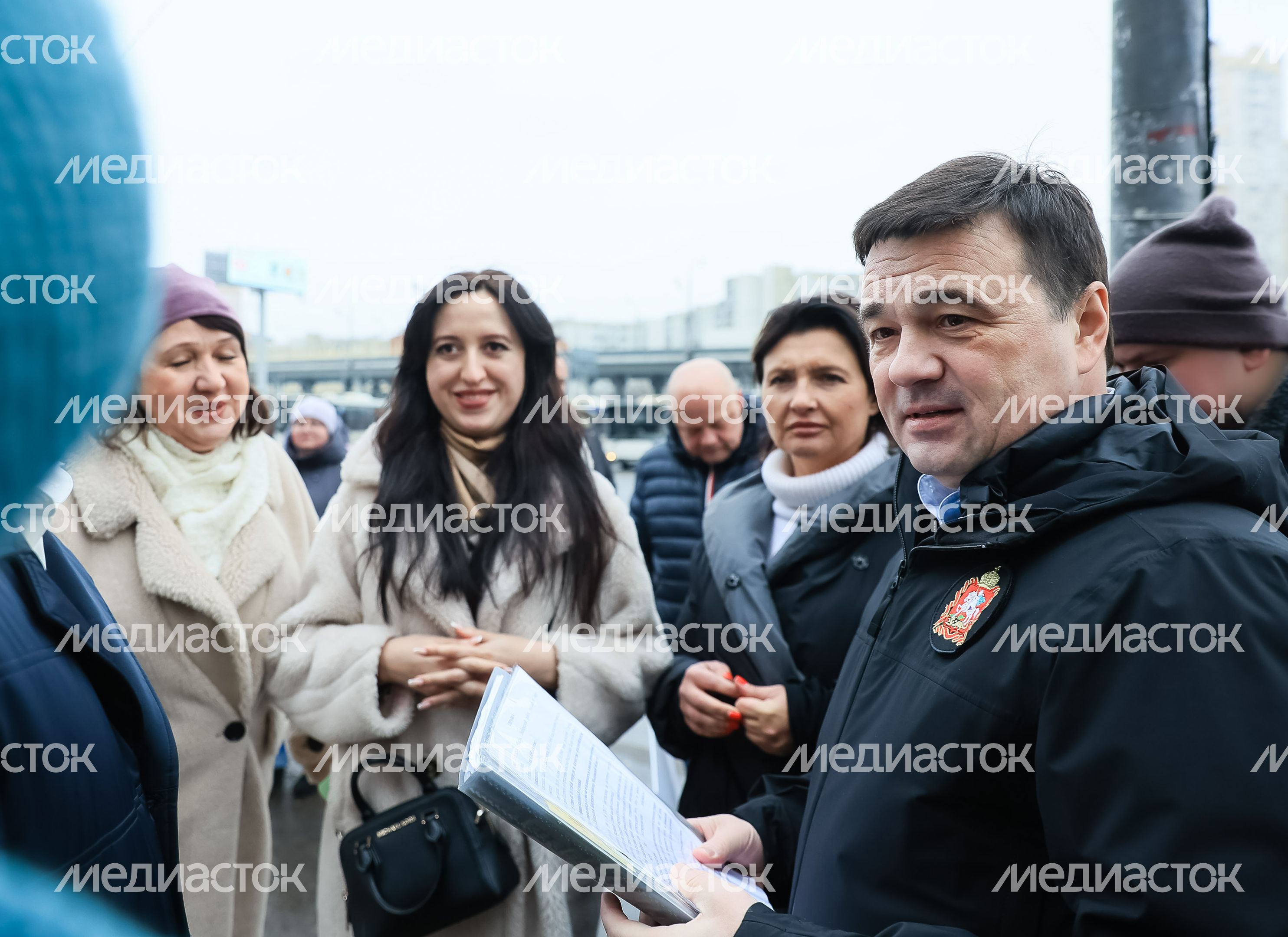 Посещение губернатором пересадочного узла в Котельниках