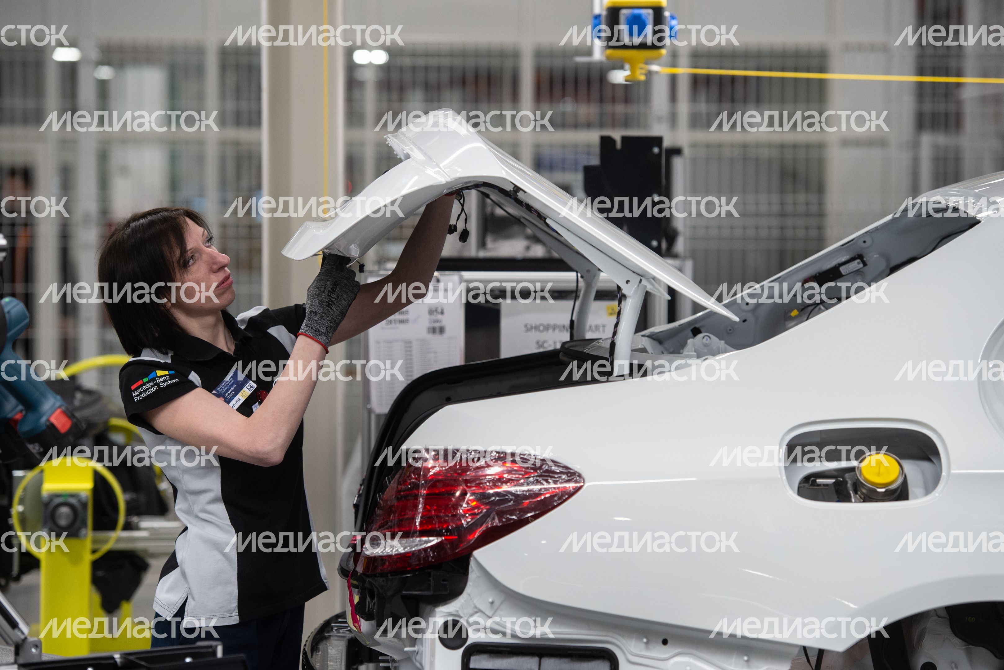 Открытие автомобильного завода Mercedes‑Benz в Подмосковье