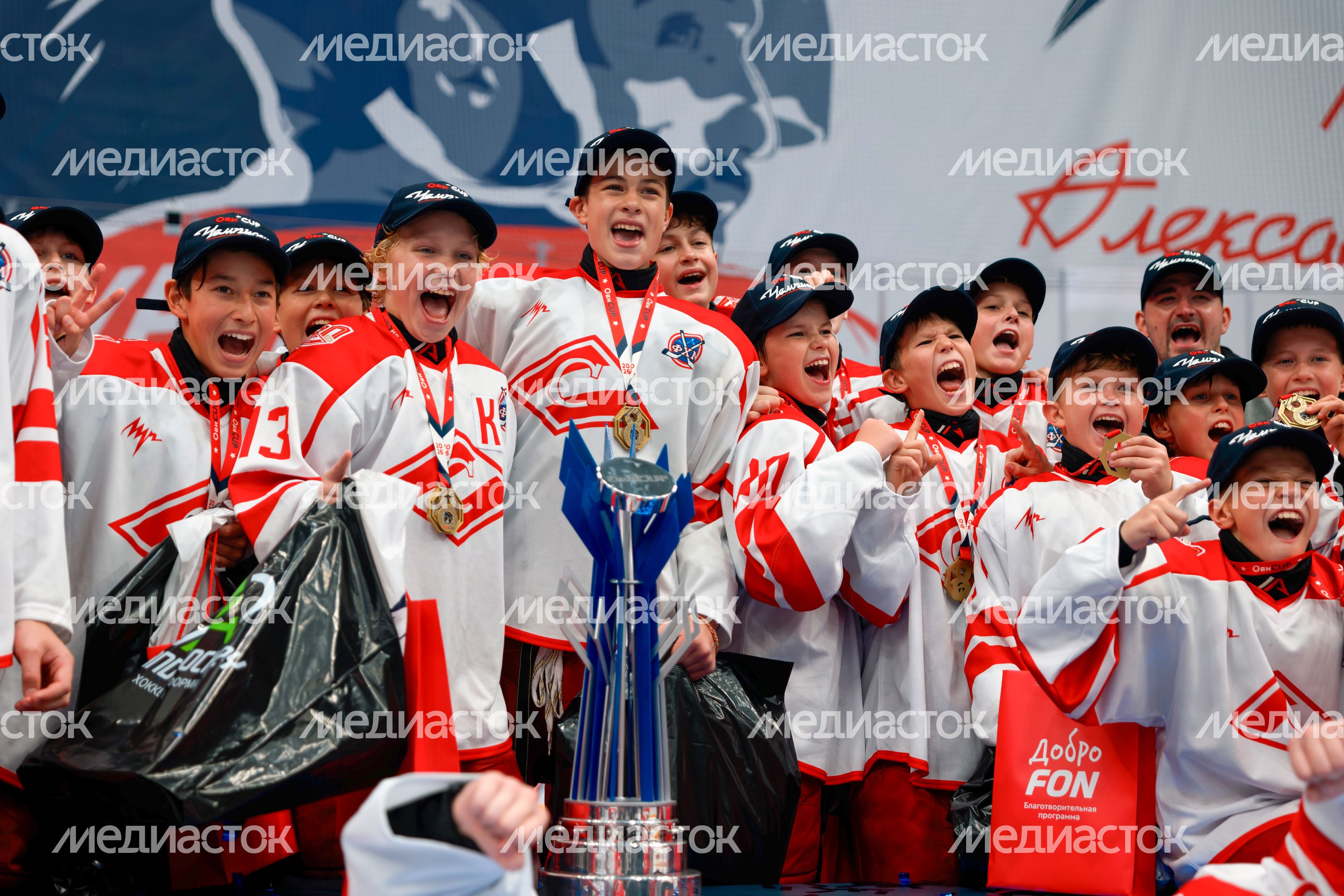 Победитель Кубка Александра Овечкина по хоккею «ОВИCUP-2026» – команда московского «Спартака»