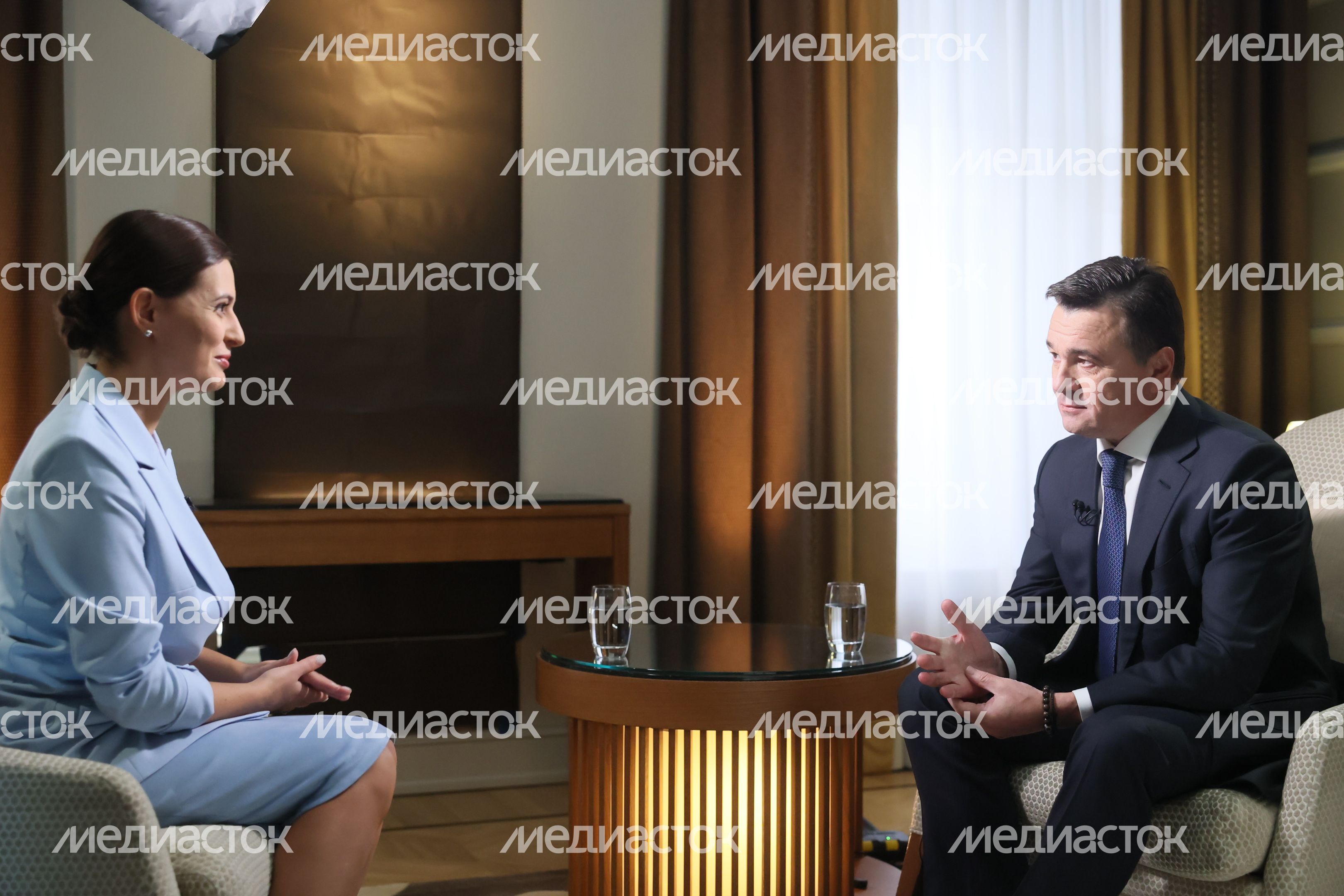Интервью губернатора телеканалу
