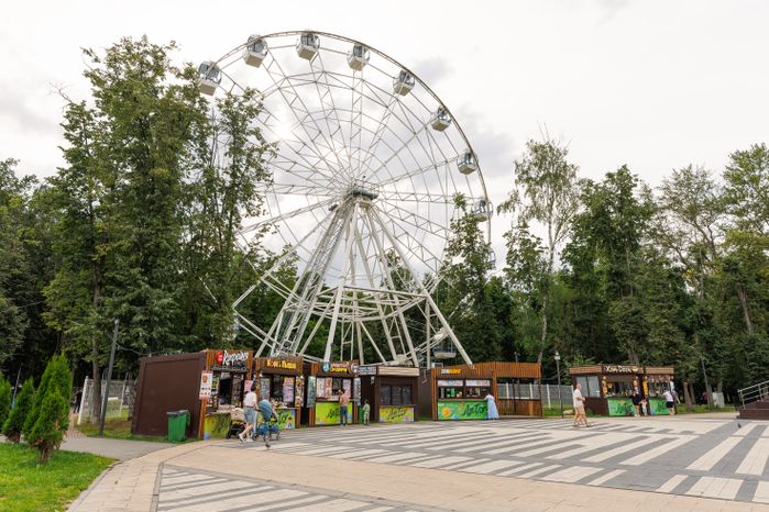 Летние виды города Люберцы