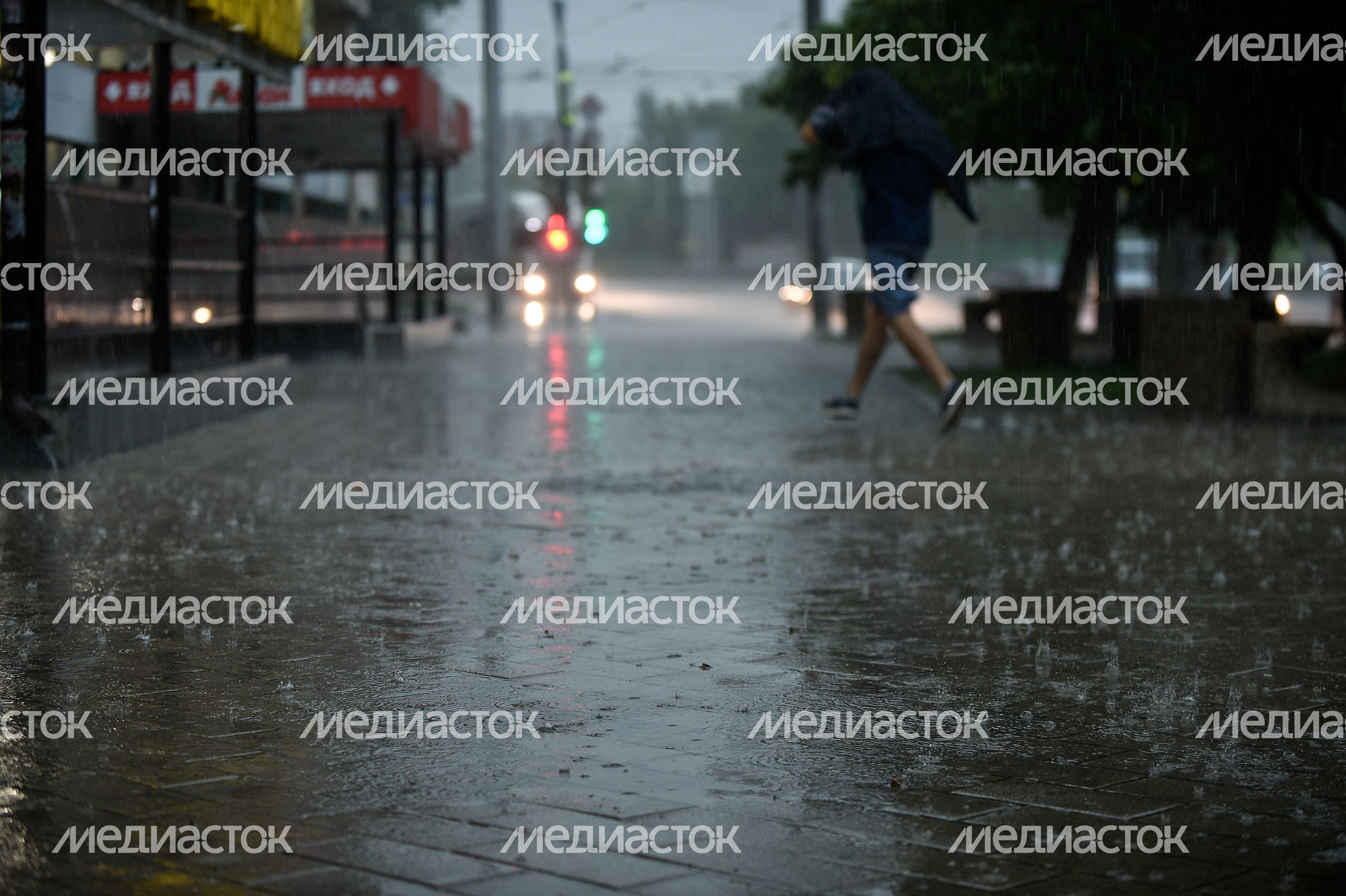 Тропические ливни накрыли Москву