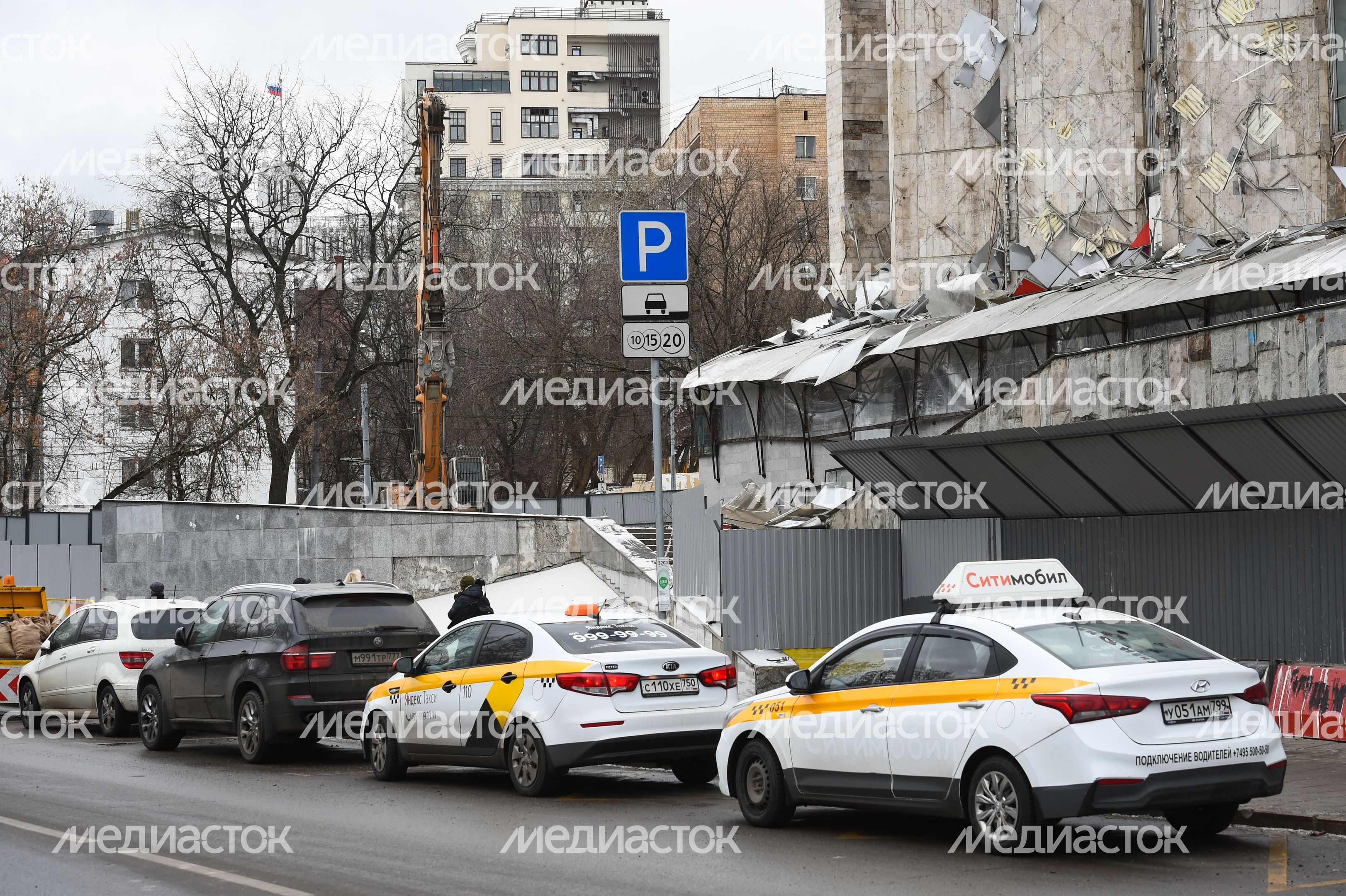 Снос кинотеатра «Соловей» в Москве