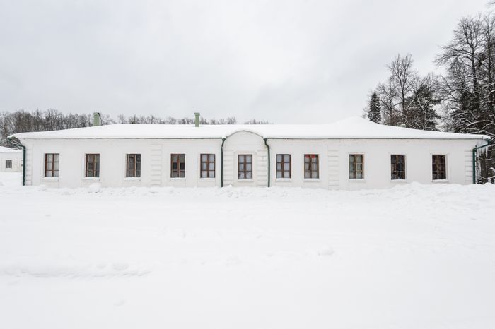 Химки. Усадьба Середниково. Зима