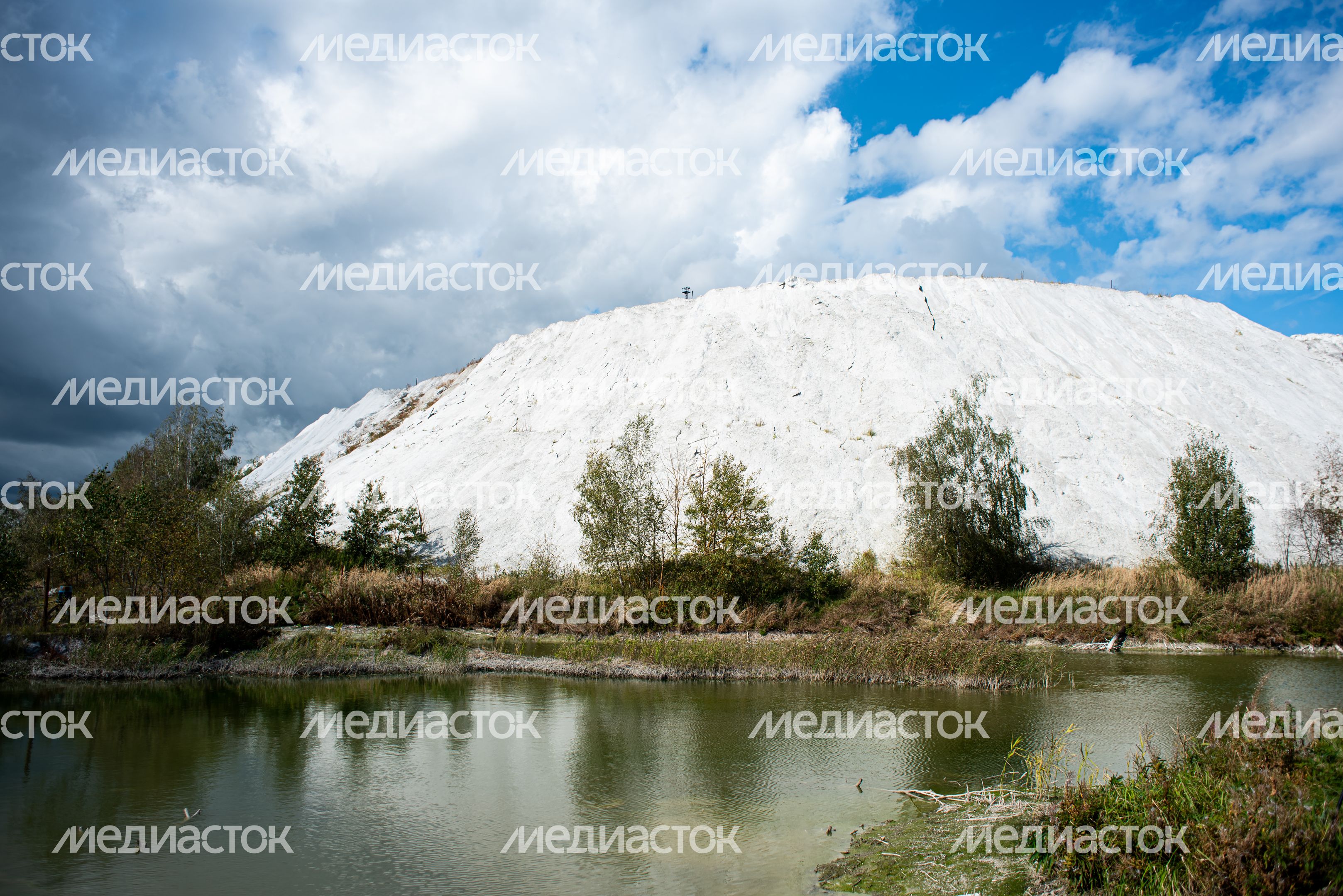 Белая гора в городе Воскресенск