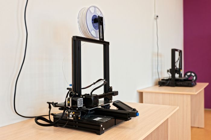 3D-принтер в IT-кубе в школе «Лидер» в Химках