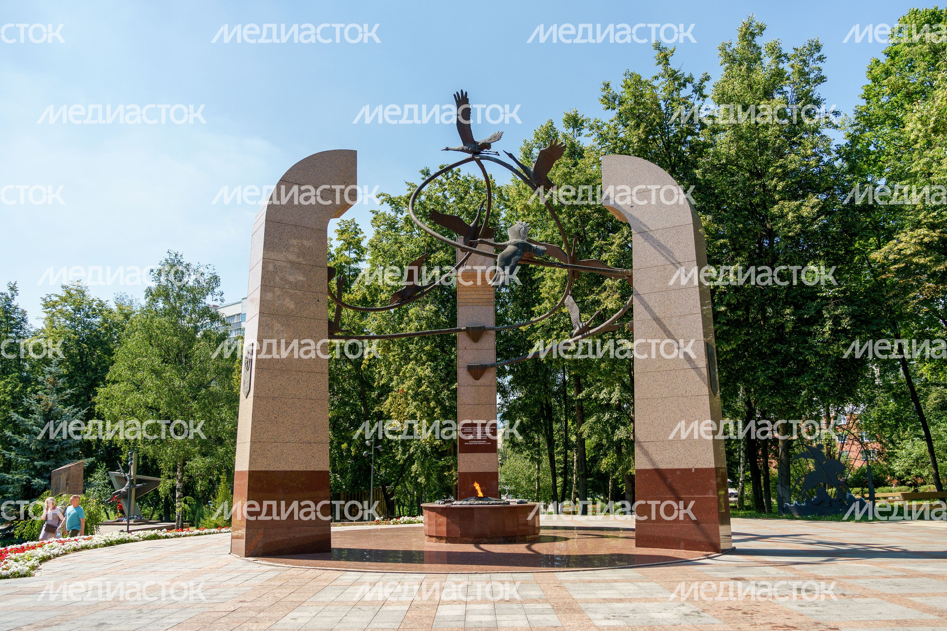 Аллея Славы в городе Видное Ленинского округа