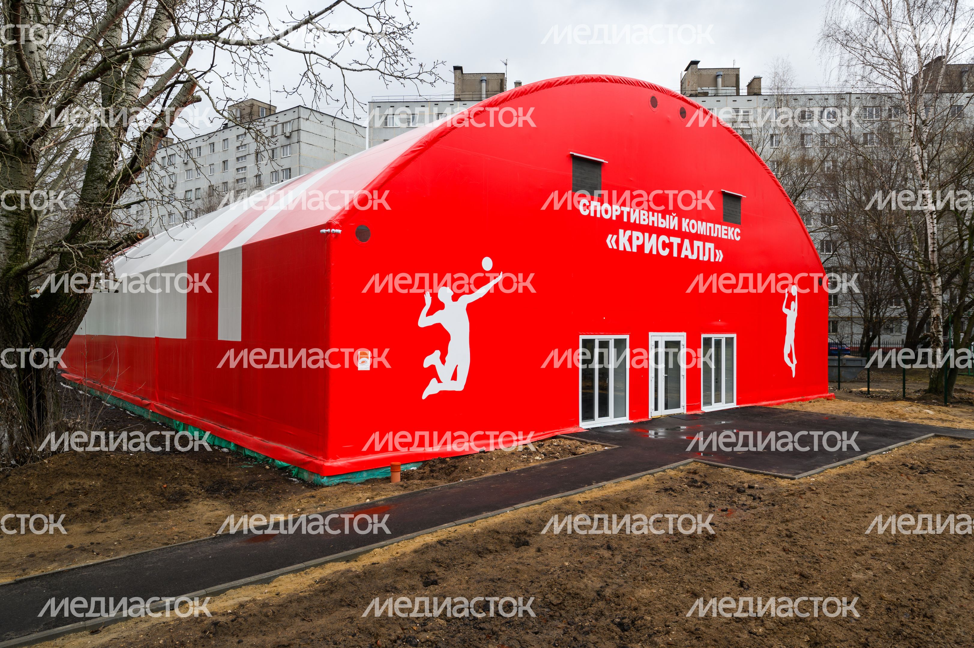 Новый физкультурно-оздоровительный комплекс «Кристалл» в Люберцах