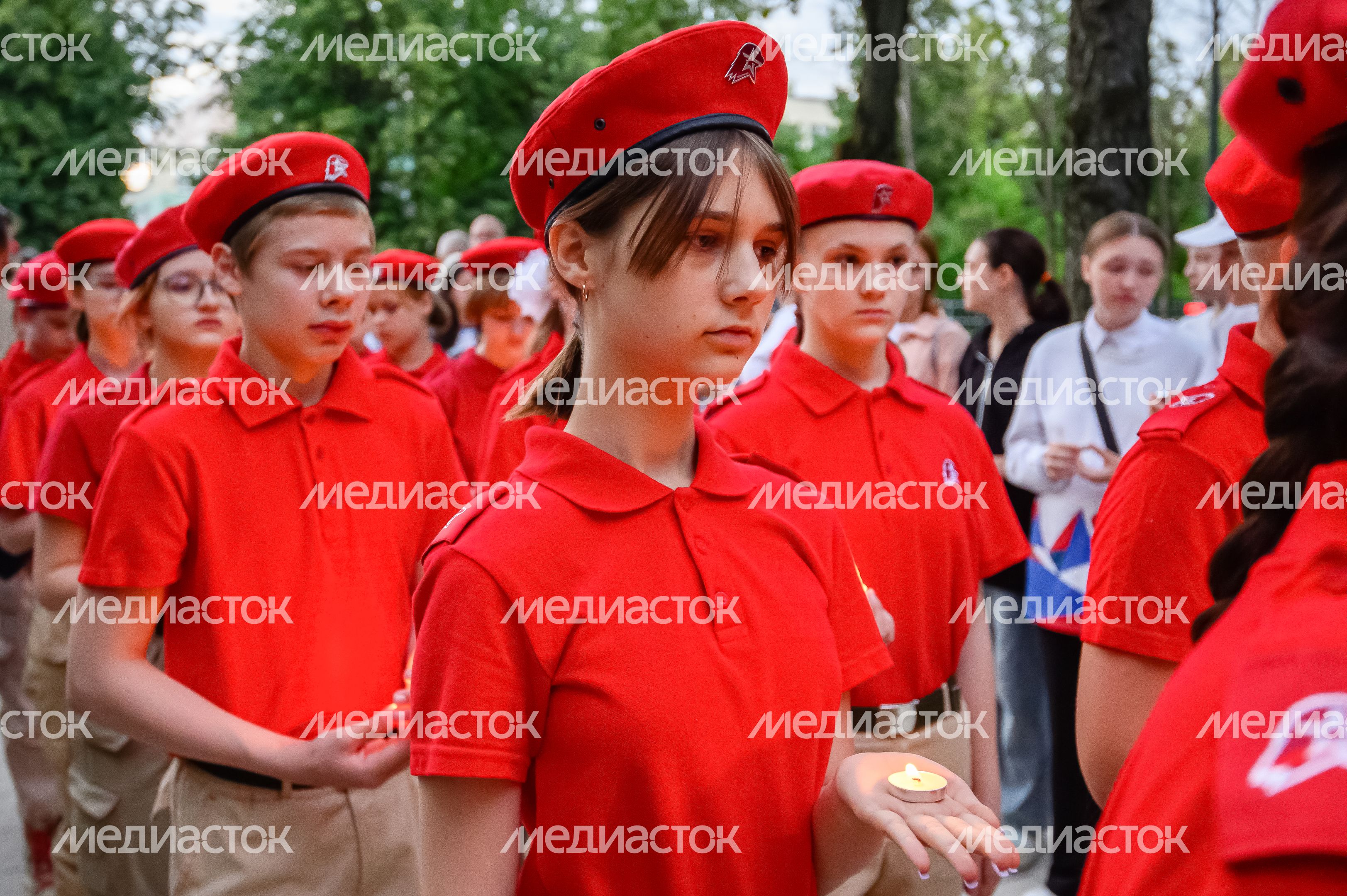 Всероссийская акция "Свеча памяти" в Балашихе
