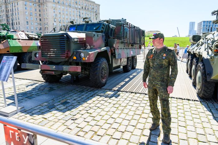 Выставка вооружения в Парке Победы, посвященная СВО