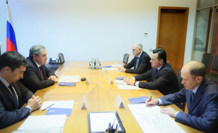 Встреча губернатора с министром энергетики РФ Николаем Шульгиновым
