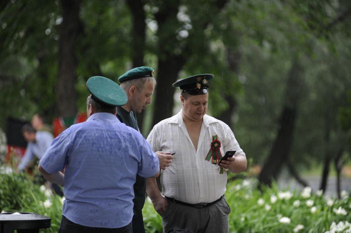 День пограничника в Москве