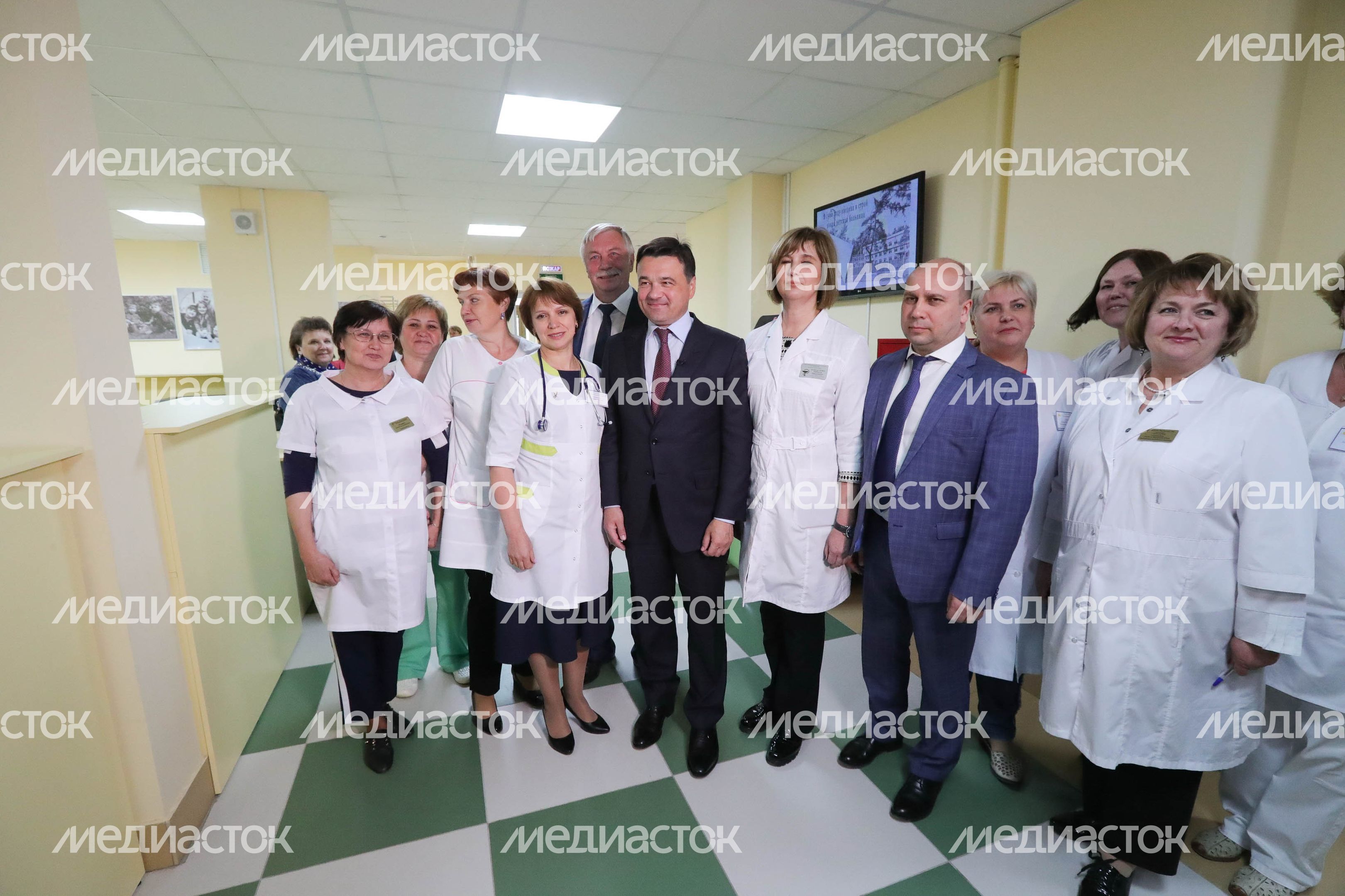 Рабочий визит губернатора Московской области в Жуковский, 01.06.2018