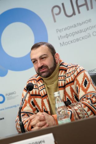 Пресс-конференция Давида Гвинианидзе в РИАМО