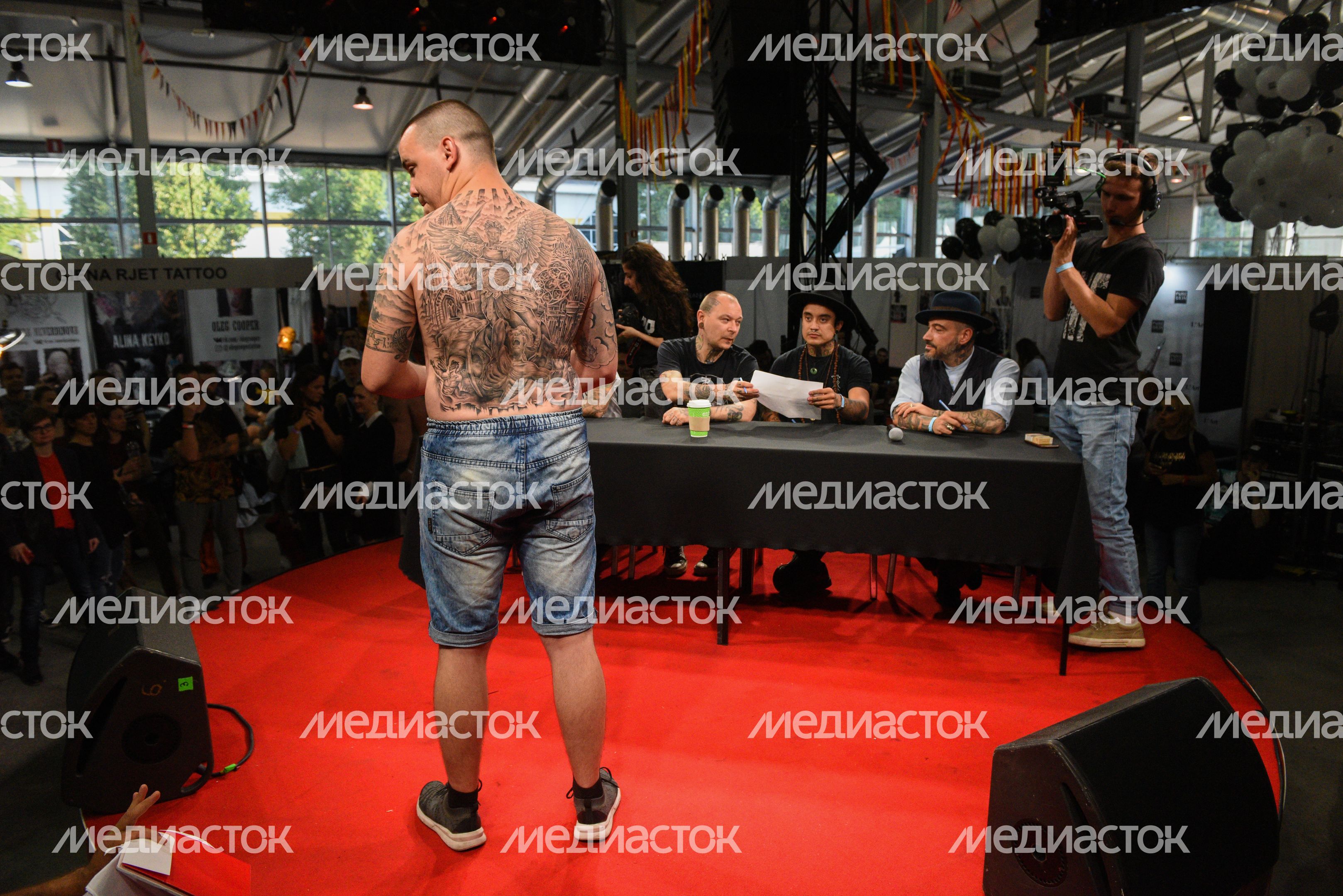 Открытие фестиваля «Russian Tattoo Expo» в Москве Открытие фестиваля «Russian Tattoo Expo» в Москве