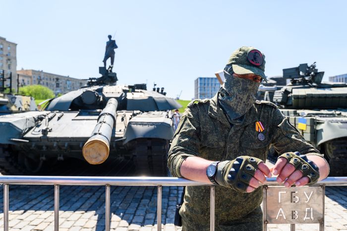 Выставка вооружения в Парке Победы, посвященная СВО