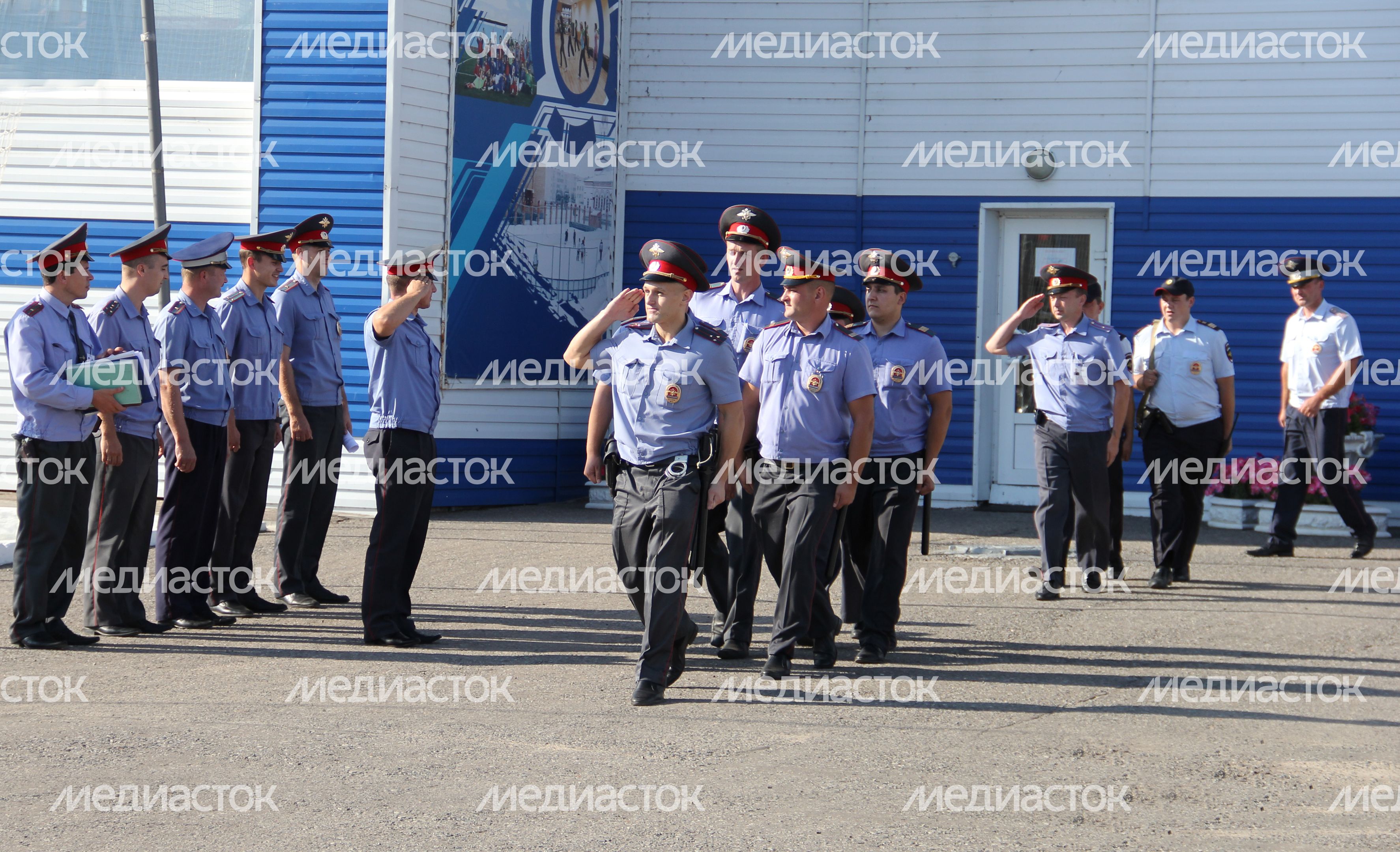 Общегородской строевой смотр МВД Общегородской строевой смотр МВД