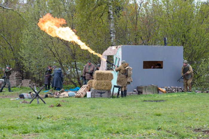 Военно-историческая реконструкция "Третий удар. Освобождение Крыма"