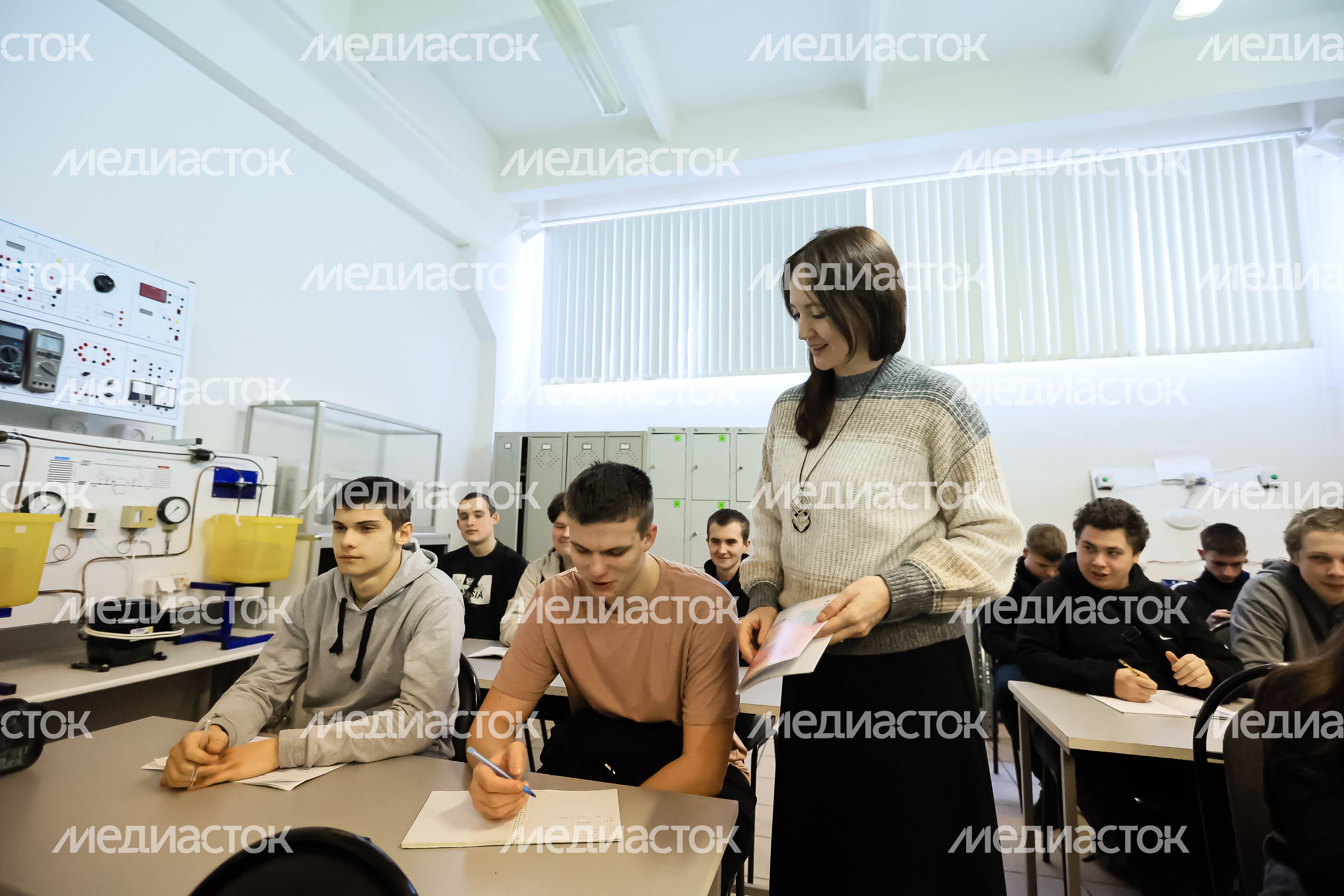 Посещение Губернатором Павлово-Посадского Техникума