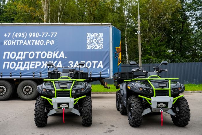 От центра «Витязь» на фронт была отправлена очередная фура